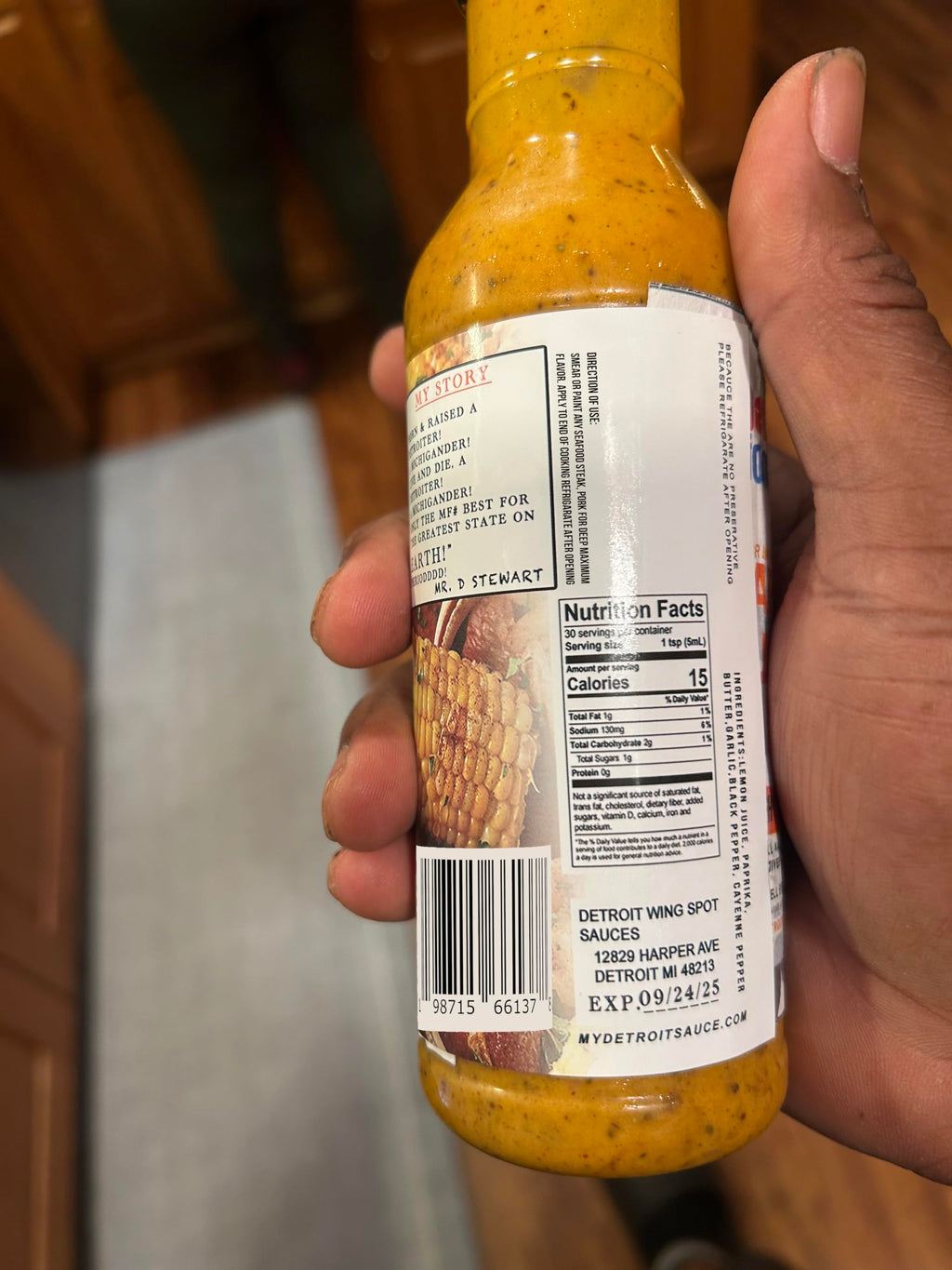 Detroit Seafood Express Sauce