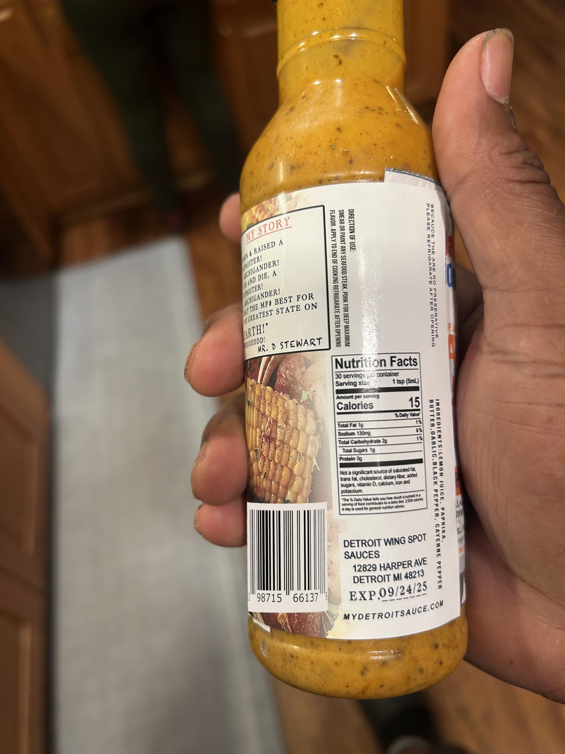 Detroit Seafood Express Sauce