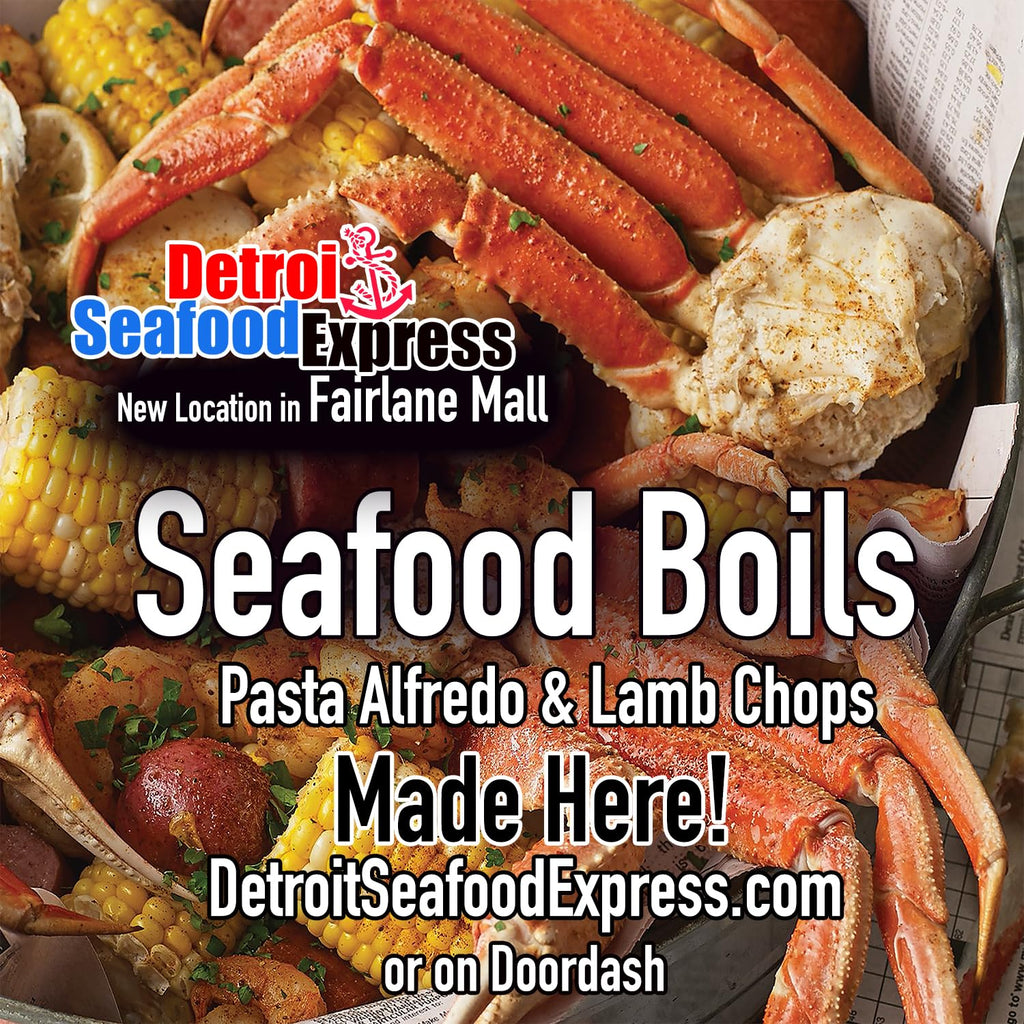 Detroit Seafood Express Boil Frozen, 4 Pound (Pack of 1)
